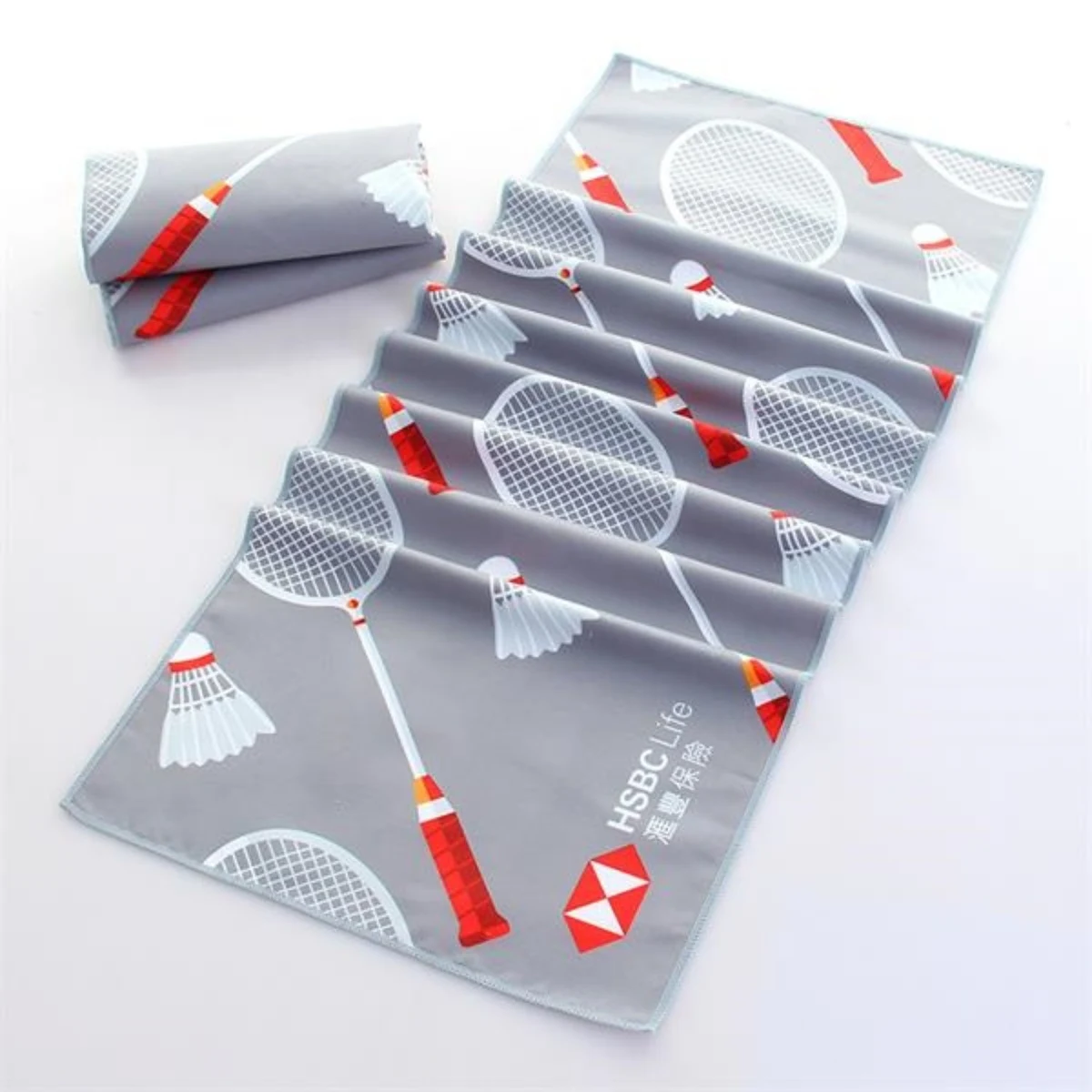 Dye-Sublimation CoolMax Sports Towel Full Bleed 155 GSM 1