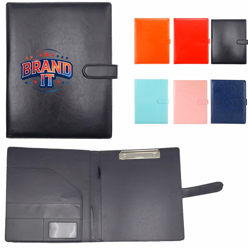 Leather PU Folder W/Magnetic Closure