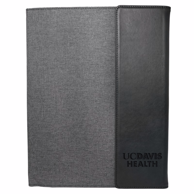 Gray Leatherette Portfolio