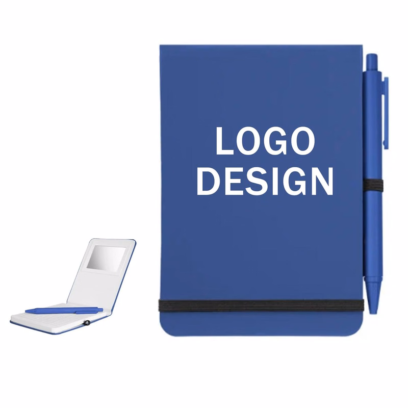 Notebook with Mirror and Pen