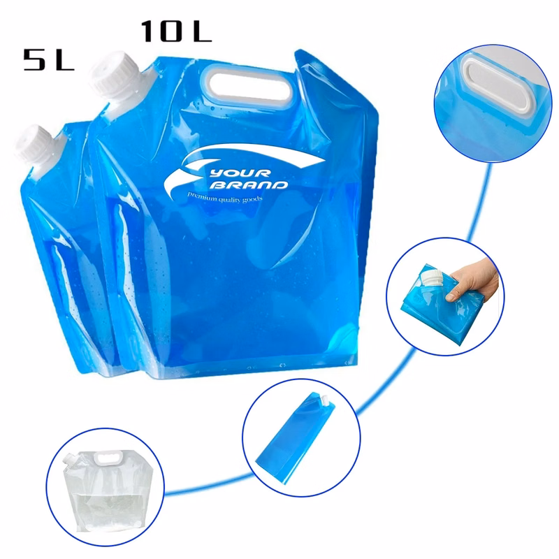 Portable Handheld Folding Water Hydration Bag
