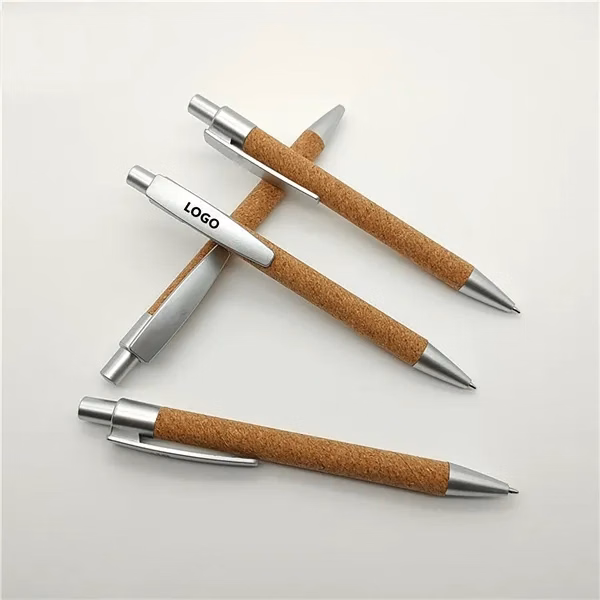 Cork-Tube Ballpoint Pen