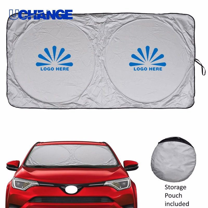 Foldable Polyester Car Windshield Sun Shade