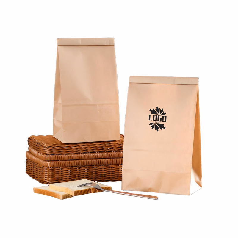 Eco-Friendly Kraft Paper Shopping Bags