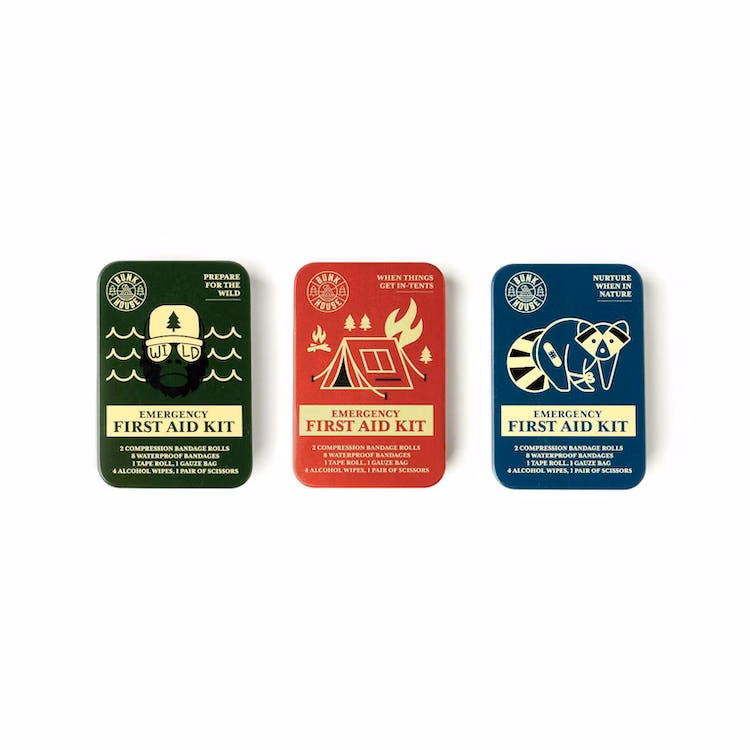 Emergency First Aid Kits - 3 Color Tins