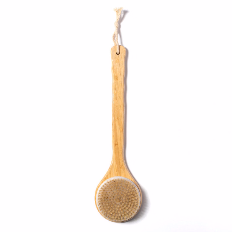 Body Brush Back Scrubber Long Handle Bath Shower Brush