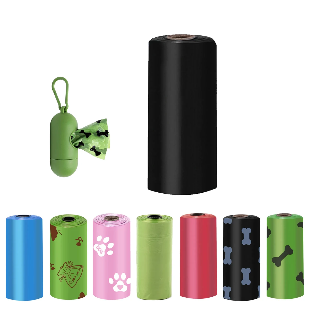 Environmental Degradable Dog Poop Bags With Dispenser 1