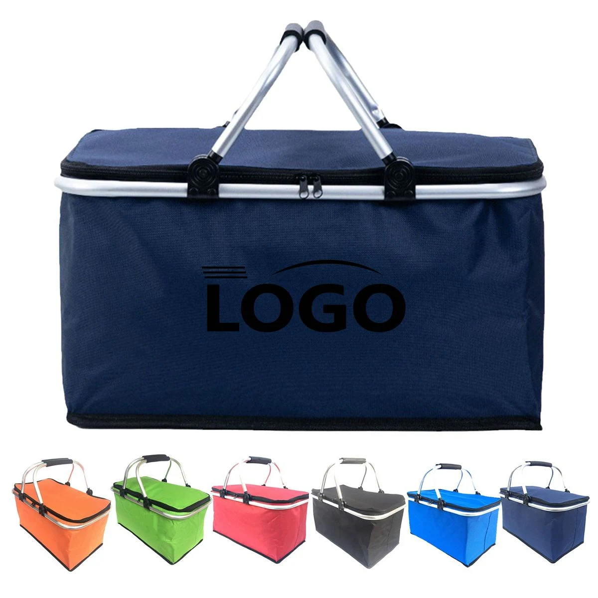 Collapsible Insulated Picnic Basket 1