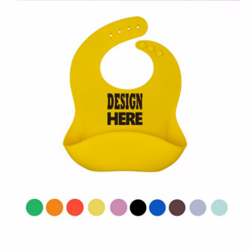 Unisex Silicone Baby Bibs
