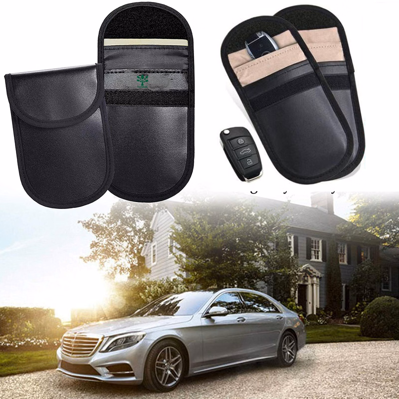 Car Key and Credit Card Signal Blocker RFID Pouch Case