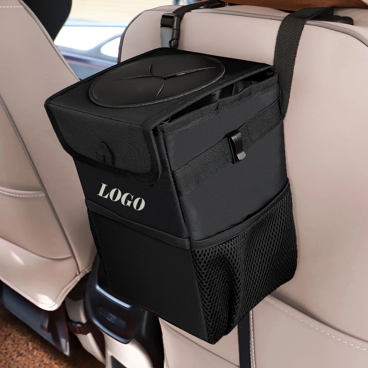 Car Garbage Can Fodable Storage Bag 1