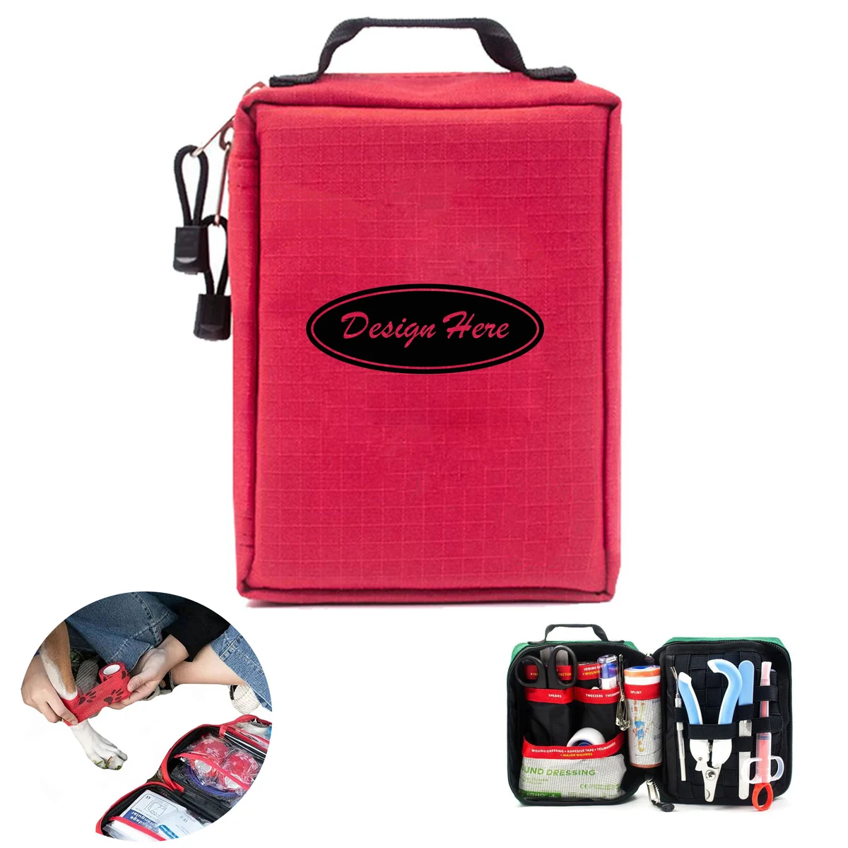 Pet First Aid Kit for Cats and Dogs Travel Safety Essentials 1