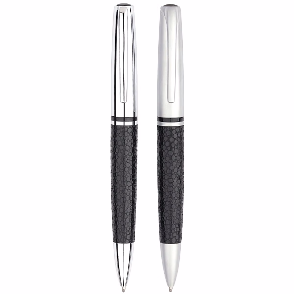 Executive Leatherette Metal Ballpoint Pen