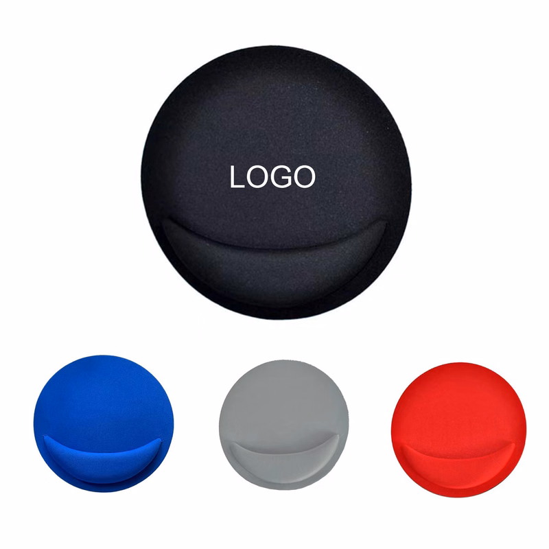 Round Mouse Pad With Wrist Rest