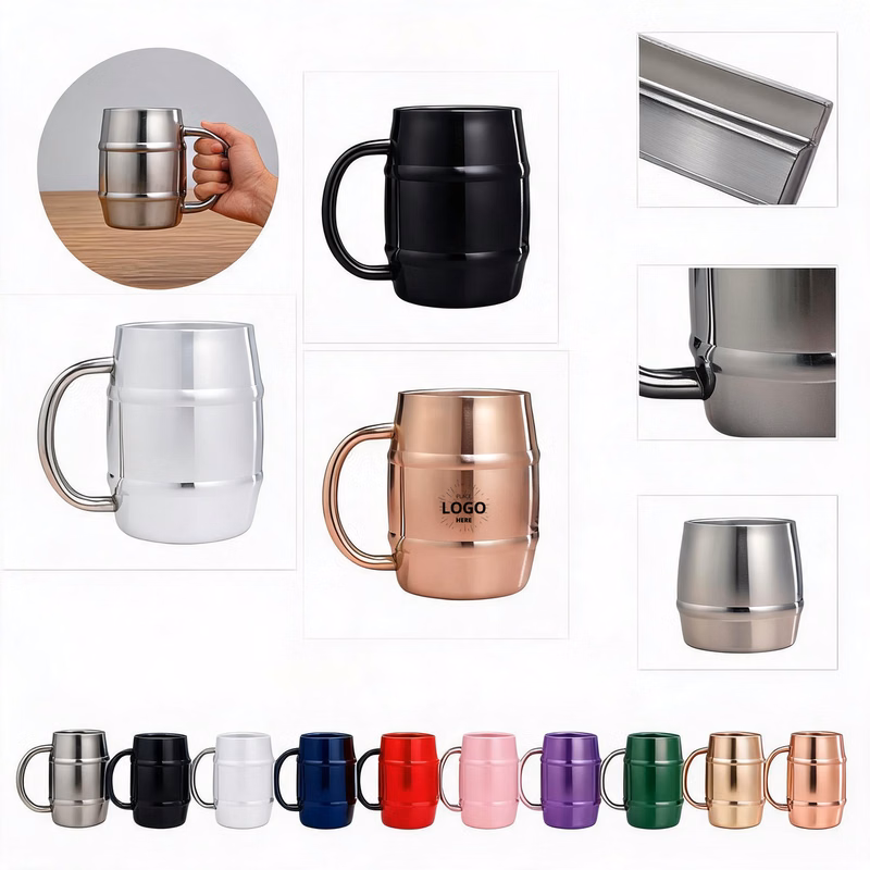 Insulated Stainless Steel Drinking Mug