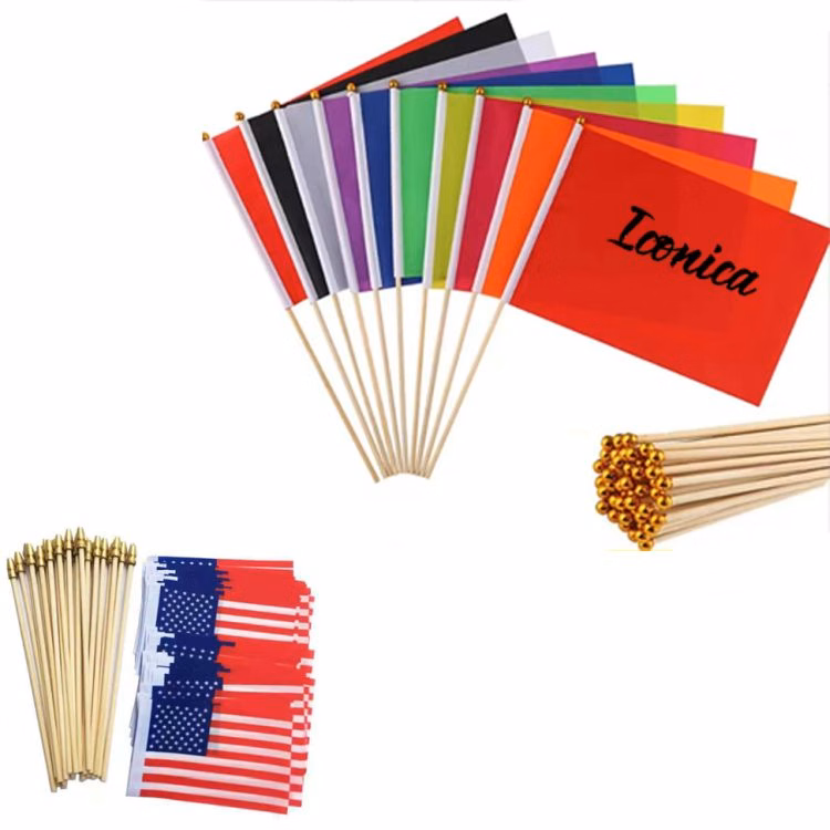 Small Hand Held Flag for Parades