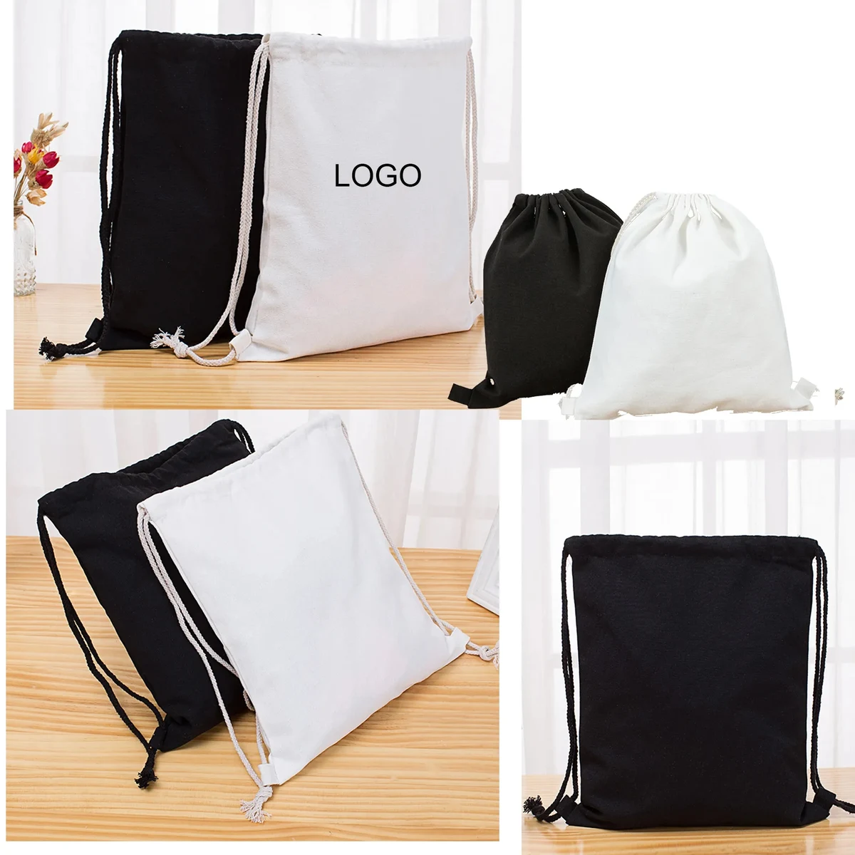 MOQ 25 Multifunctional Canvas Backpack 1