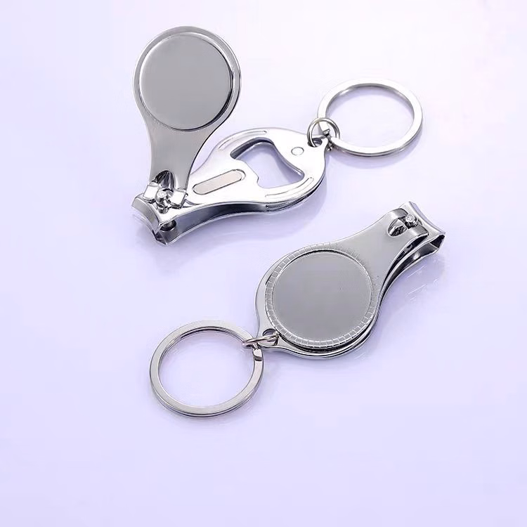 Nail Clippers Bottle Opener 2-in-1 Keychain