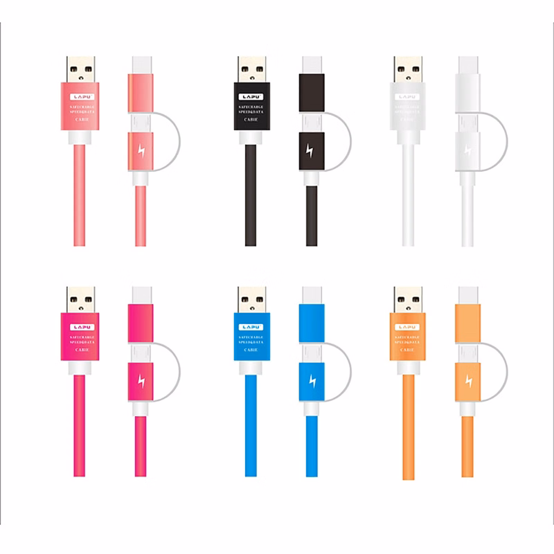 Multifunctional Nylon Braided Charging Cable
