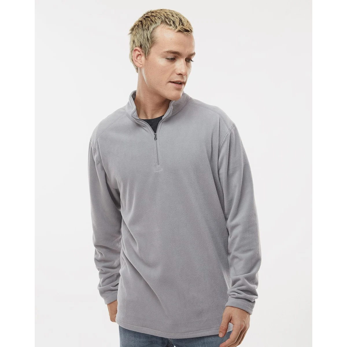 Unisex Eco Revive™ Micro-Lite Fleece Quarter-Zip Pullover - 6863 1