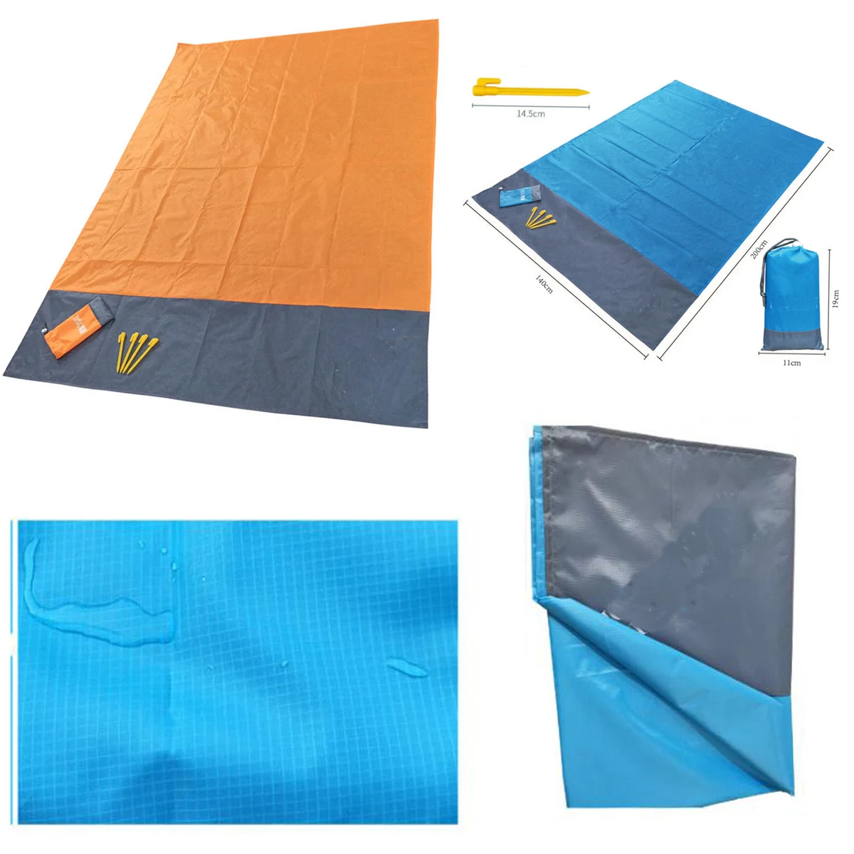 Foldable Lawn DampproofMat 1