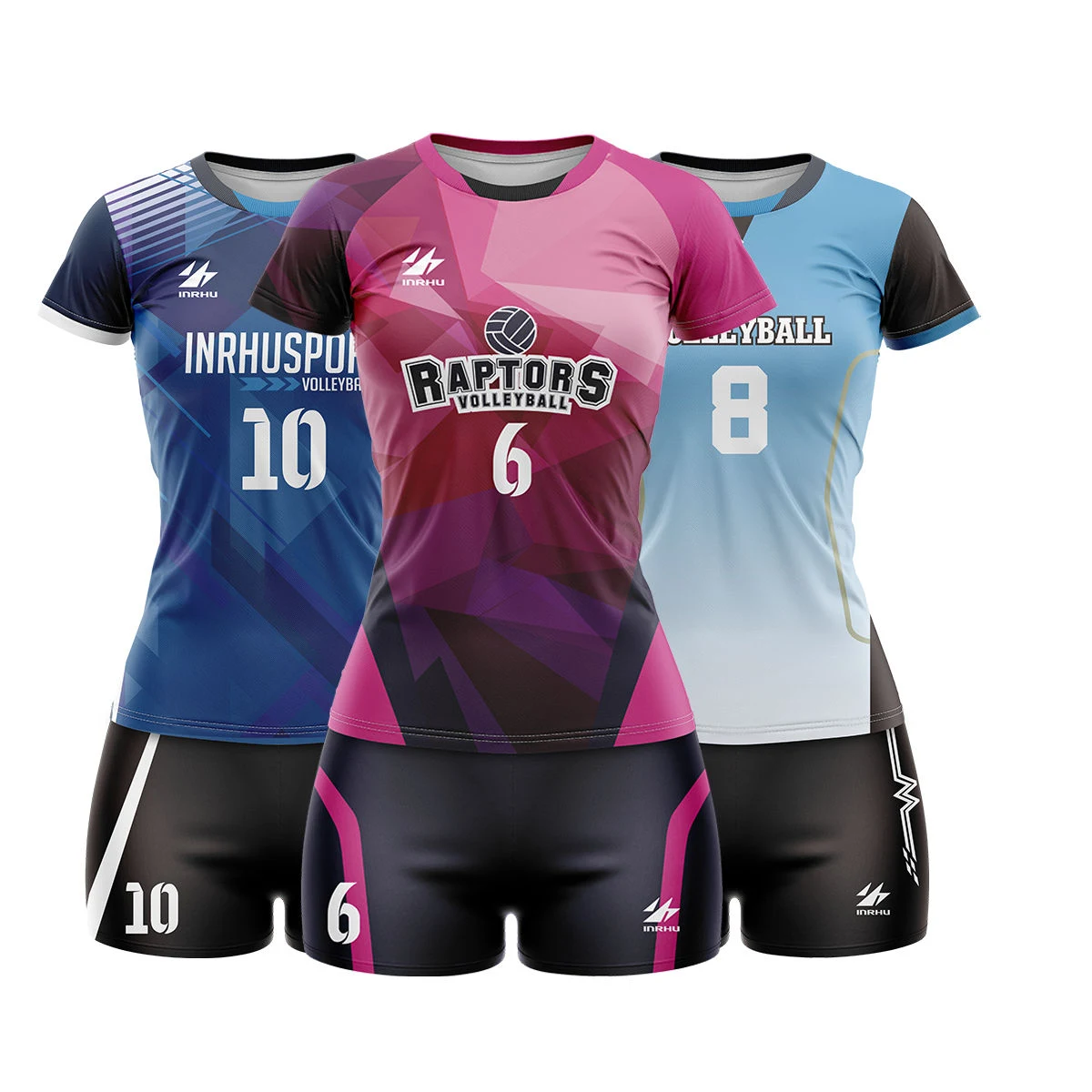 UPHILL™ Custom Volleyball Uniform - Jersey and Shorts 1