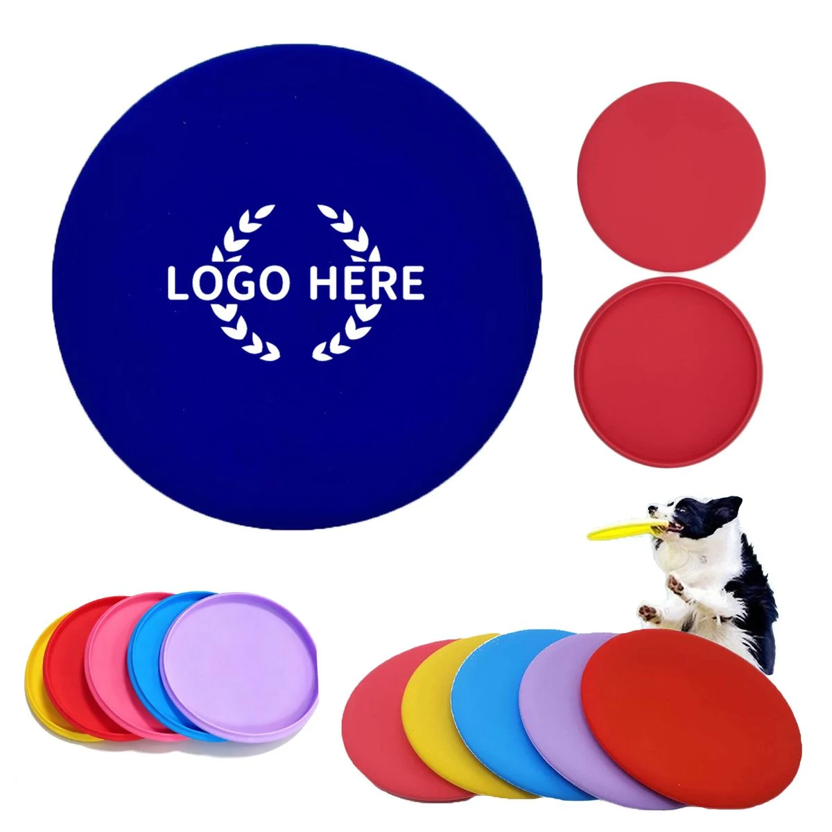 Durable Soft Pet Flying Disc 1