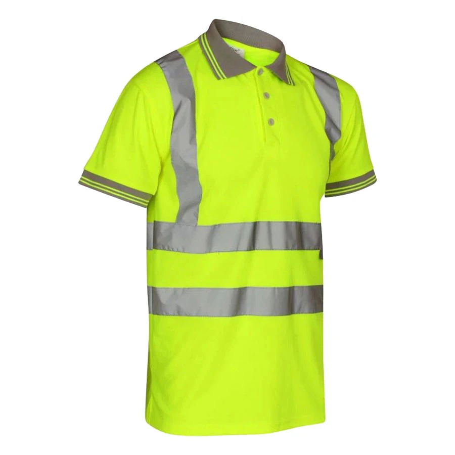 VISIPRO Short Sleeve Reflective Safety Polo with Pocket - 1
