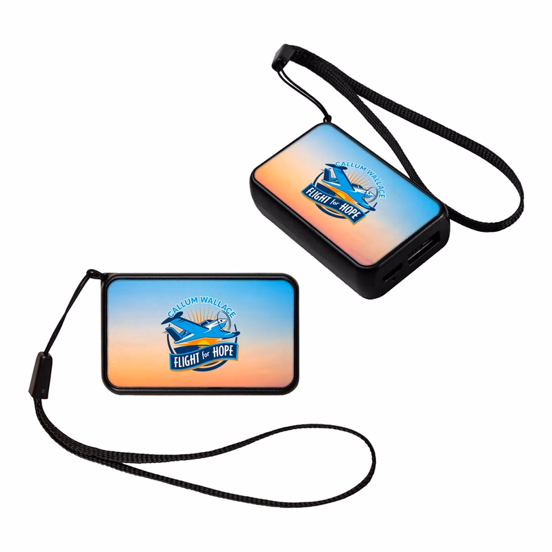UL 1000mAh NanoCharge Full Color Power Bank