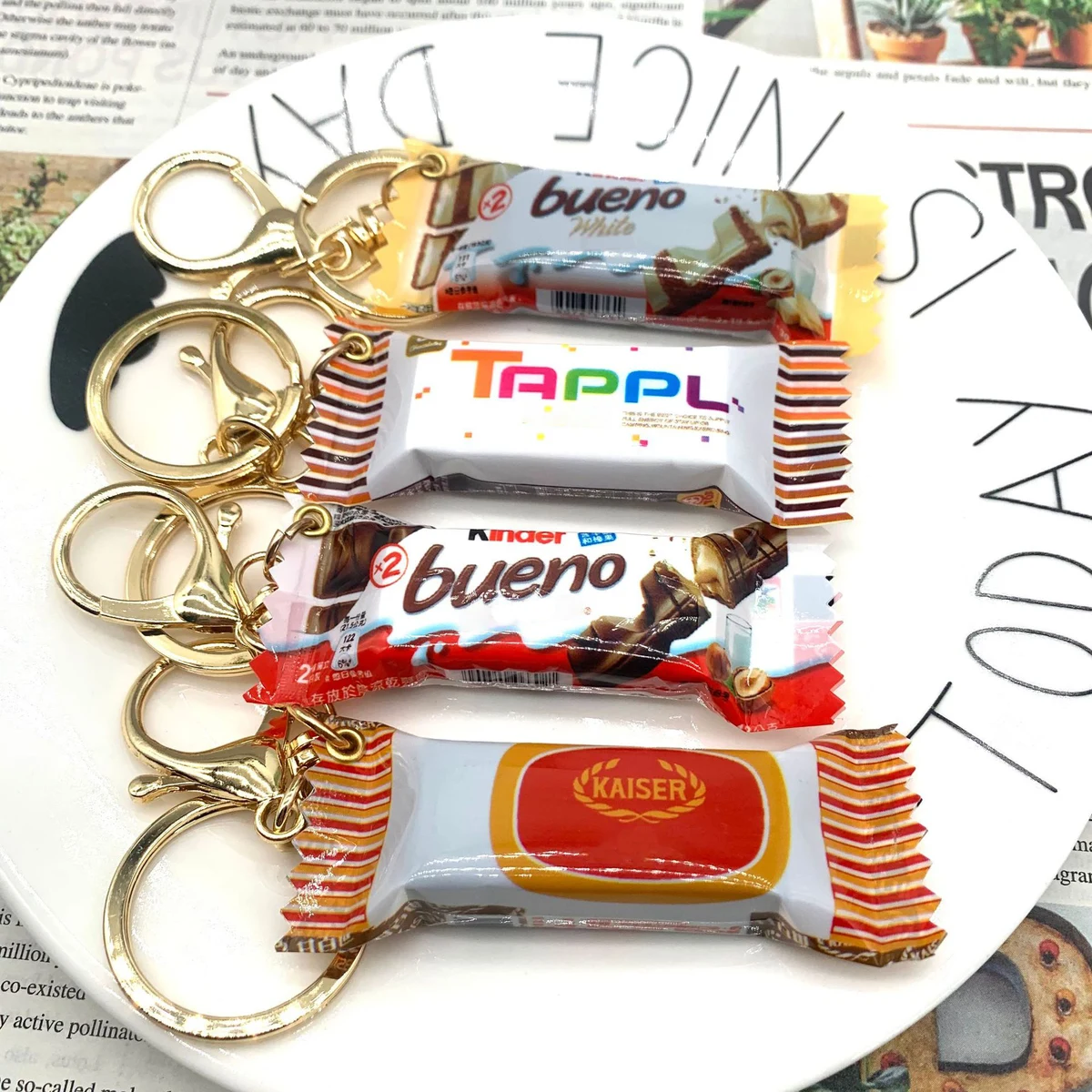 Chocolate Candy Keychain 1