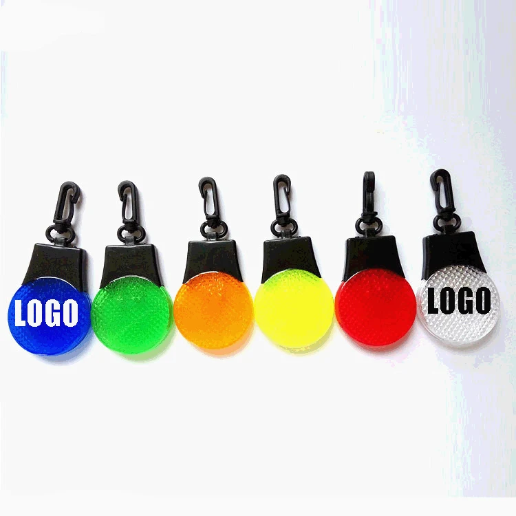 LED Backpack Warning Light/Plastic LED Flashing Reflector Safety Light 1