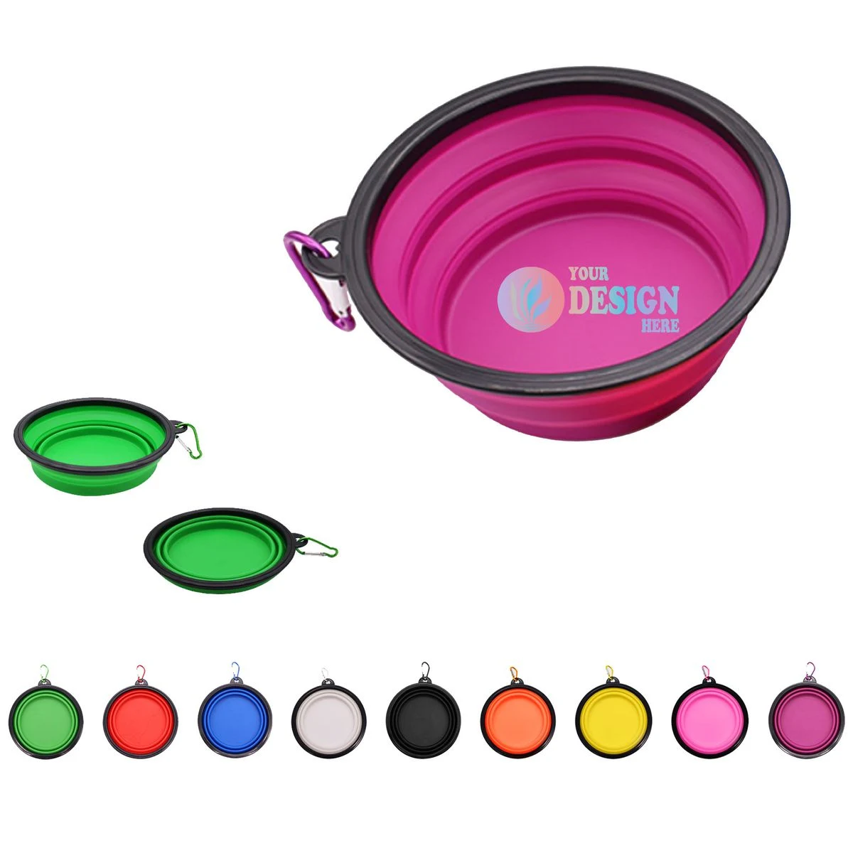Portable Pet Folding Bowl 1
