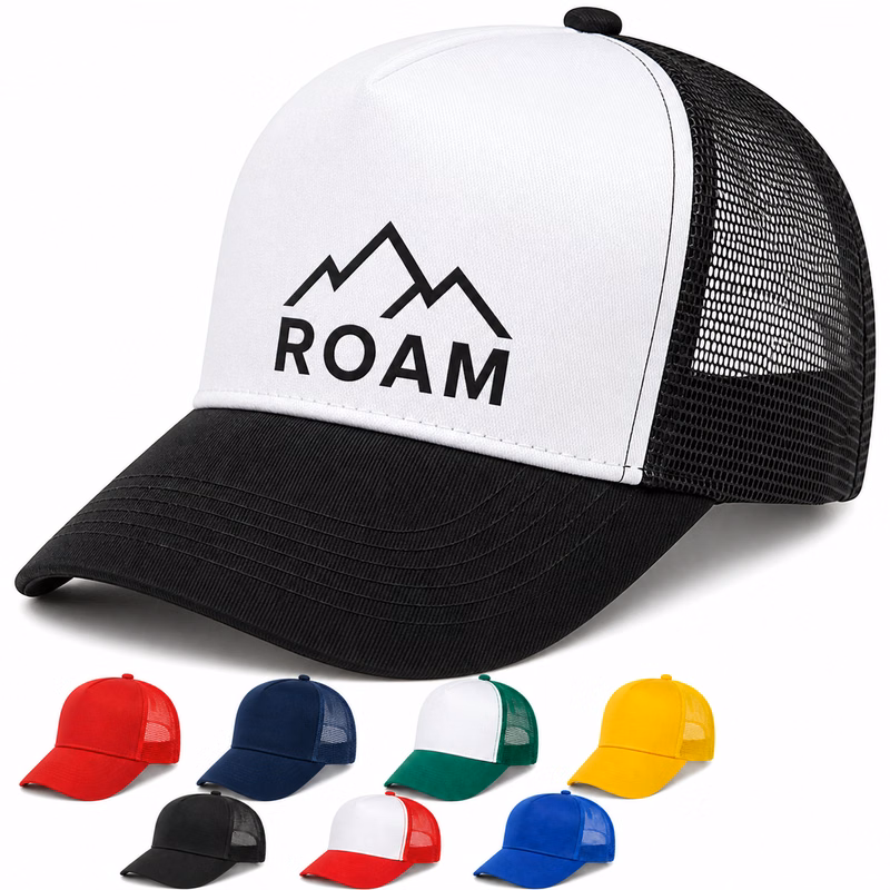 Foam Front Mesh Back Adjustable Trucker Cap