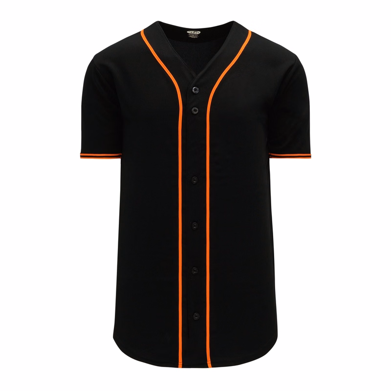 Full Button Baseball Jerseys BA5500-SF-G01