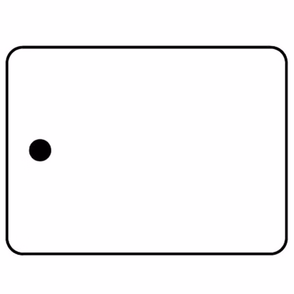 Rectangle 19 Key Tag - Spot Color