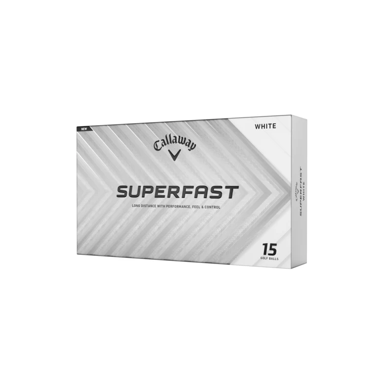 Callaway Superfast Golf Balls 15-Ball Pack - White 1