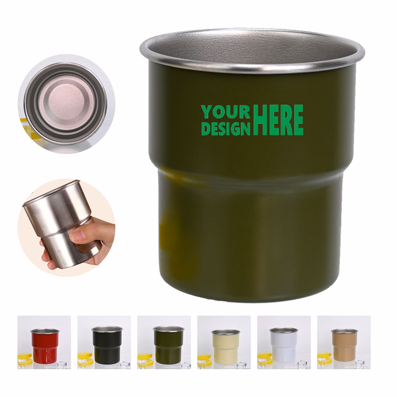 12 Oz Stainless Steel Cup Coffee Mug