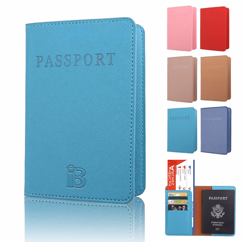 PU ID Folder Passport Bag