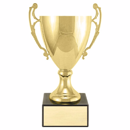 Grand Series Metal Cup On Black Marble Base