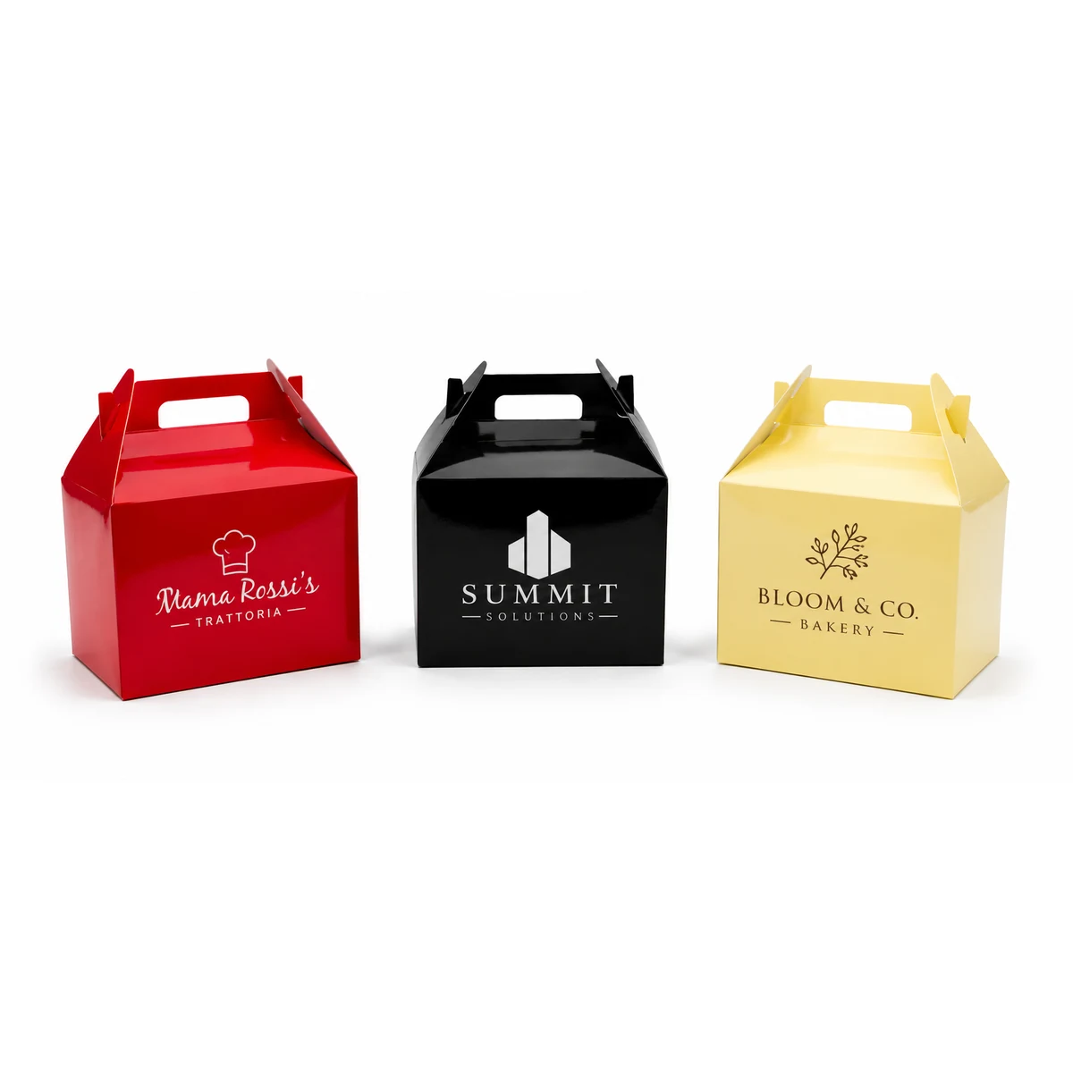 Gloss Colored Gable Boxes 1