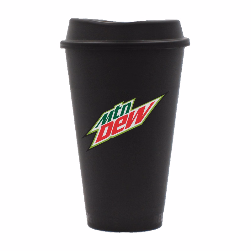 17 Oz. Java Flex, Black, Digital
