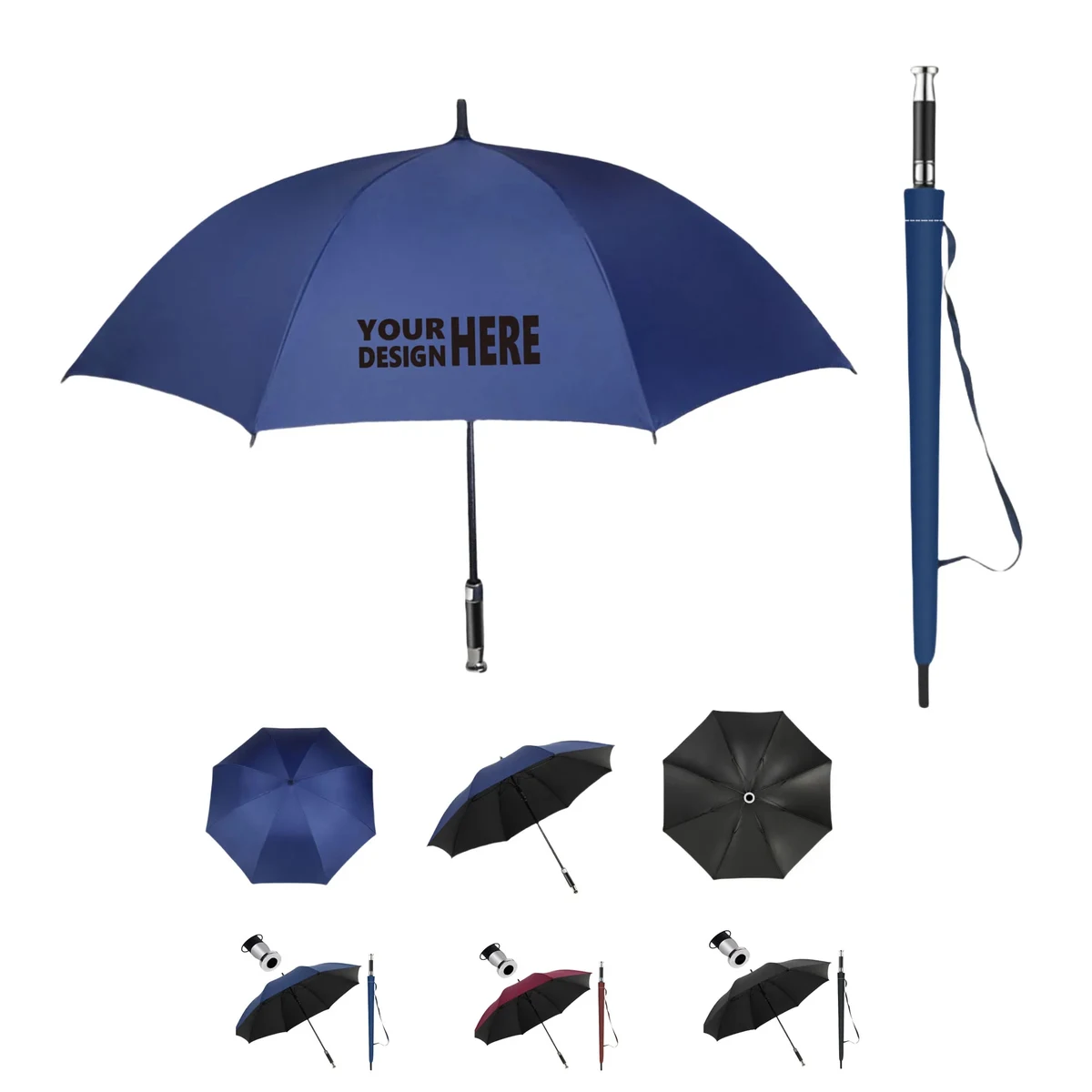 Long Handle Large Straight Golf Umbrella 1