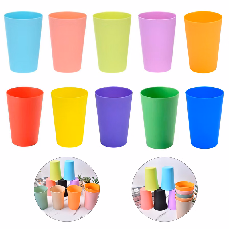Reusable Plastic Drinking Cups