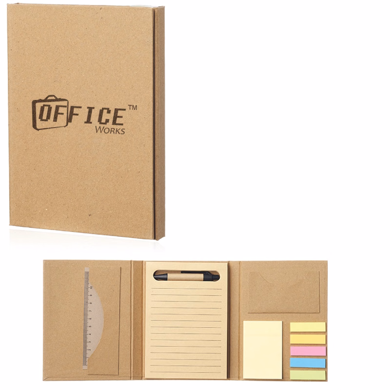Paper Notebook with Desk Essentials