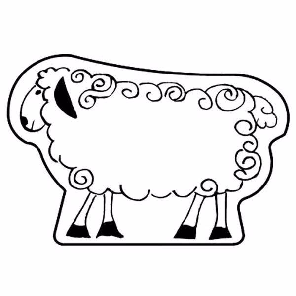 Magnet - Lamb - Full Color