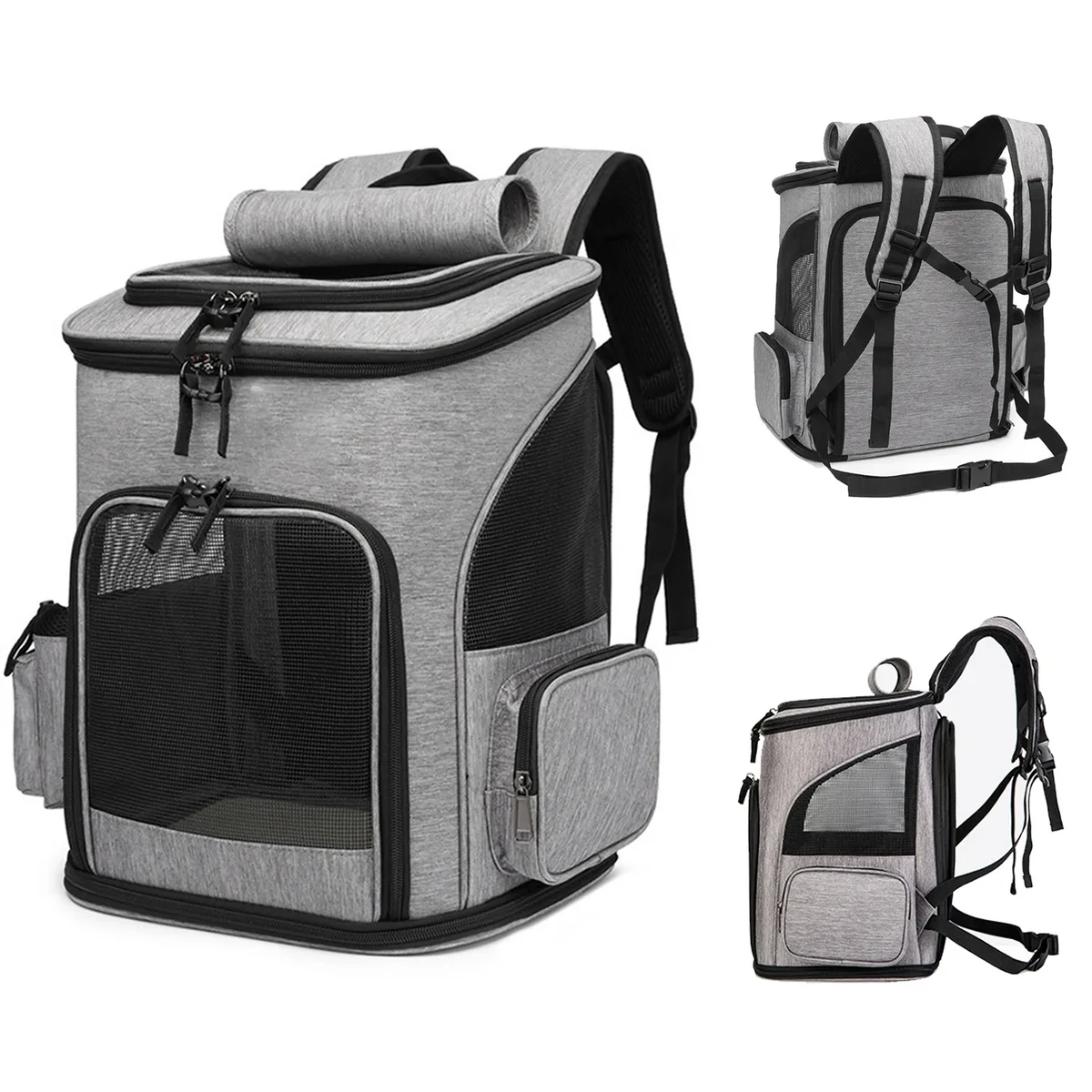 Oxford Pet Carrier Backpack for Small Cats and Dog 1