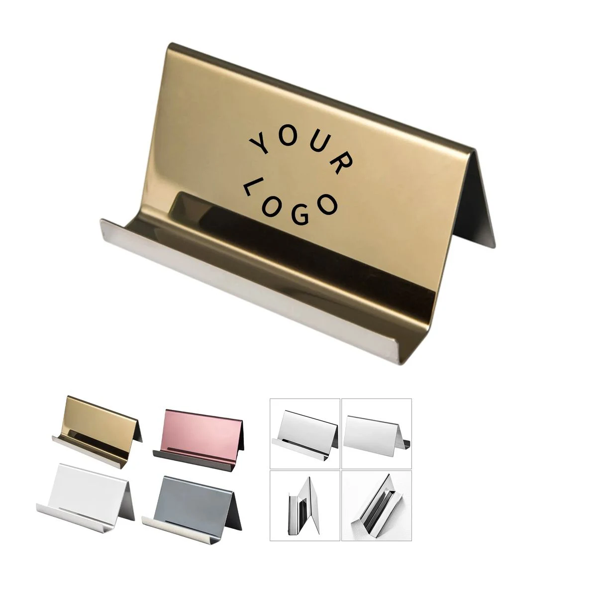 Professional Metal Card Holder for Desk Organization 1