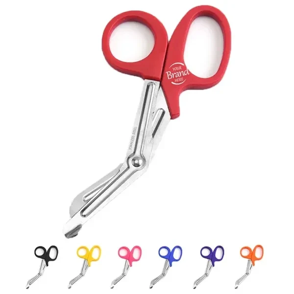 Custom Stainless Steel Medical Bandage Scissors — Sharp 7.3 Inch Healthcare Promo 1