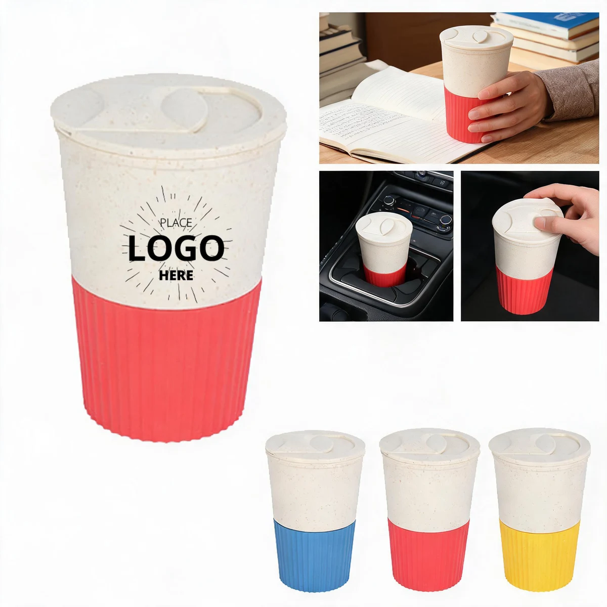 Disposable Biodegradable Coffee Cups, Custom Logo Wholesale 1