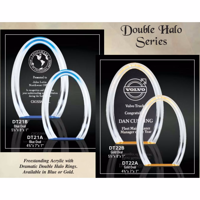 Oval Double Halo